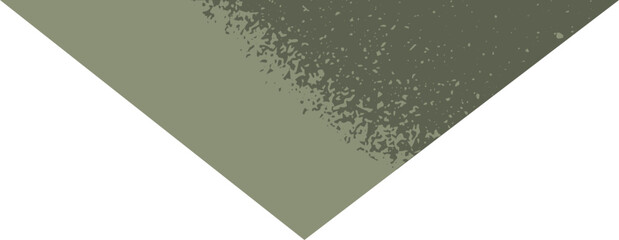 Green Triangle Geometric Shape Decorative Element