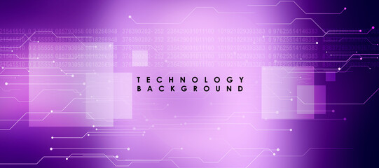 2d illustration abstract technology background concept
