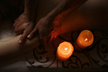 close up photos of massage