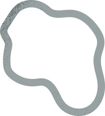 Contemporary Abstract Doodle Decorative Element