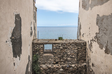 scilla, small town in calabria, south of italy