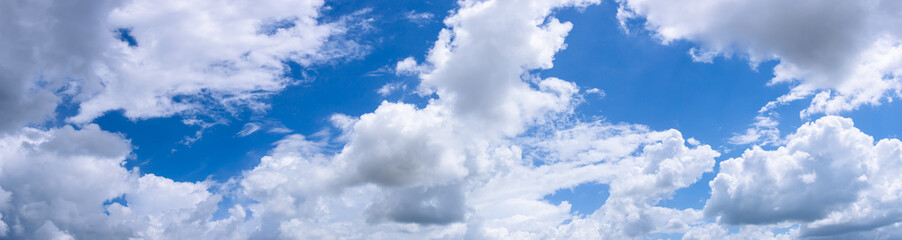 Obraz na płótnie Canvas panorama sky and cloud beautiful background
