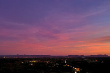 Fototapeta premium sky at dusk 