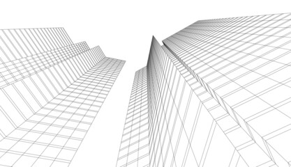 Fototapeta premium abstract architecture concept