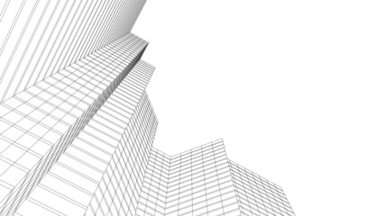 Fototapeta premium abstract architecture concept