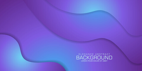 Abstract geometric background. Fluid shapes composition with Colorful. Vector Illustration