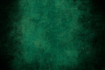 Obraz na płótnie Canvas Dark green grunge texture