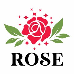 Beauty rose flower vector illustration Premium Vector