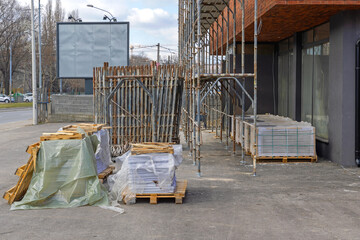 Construction Scaffolding Pallets Material