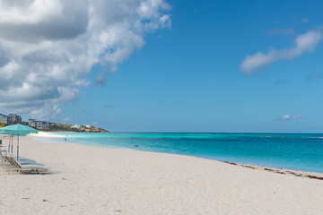 Fototapeta na wymiar Shoal bay east Anguilla