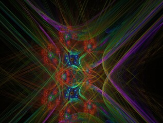 Imaginatory fractal abstract background Image