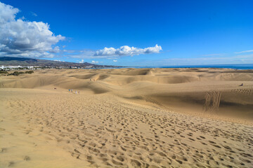 dune di maspalomas isola gran canaria spagna