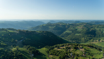 Fototapeta premium Montes montanhas vale Bento Gonçalves Rio grande do Sul