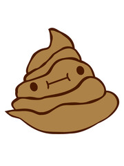 Lebendige Scheiße Haufen 