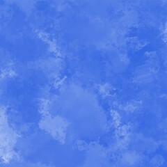 Blue watercolor background, vintage grunge texture with blur and beautiful transition to light blue	