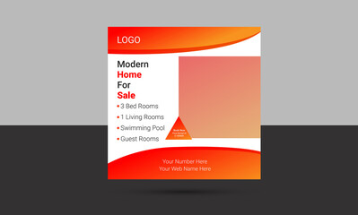 Real estate social media post