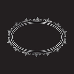 Vintage Damask, Royal Baroque Frame