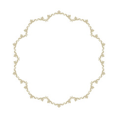 Vintage Damask, Royal Baroque Frame