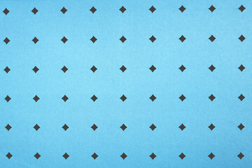Black diamonds on a blue background, vertical and horizontal rows