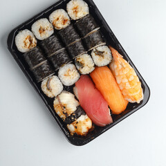 image of fast food food. fast food concept