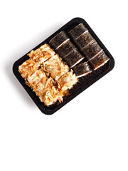 image of fast food food. fast food concept