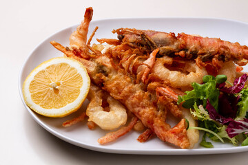 seafood fries, shrimp