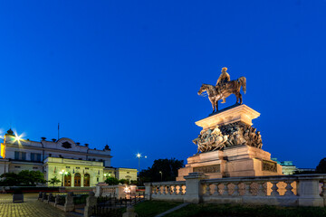 Obraz premium Monument of Tsar Liberator Alexander II of Russia in Sofia, Bulgaria