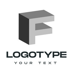 Letter Logo, 3D Logo, 3D Letters, Initial Logo, Monogram, Logo for Business, Alphabet Logos