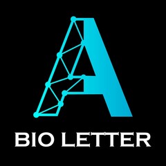 Bio letter logo template illustration. suiatble for electronic, multimedia, website, branding,company, digital, network. there is font a