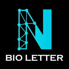 Bio letter logo template illustration. suiatble for electronic, multimedia, website, branding,company, digital, network. there is font n