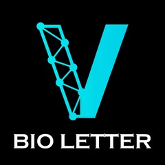 Bio letter logo template illustration. suiatble for electronic, multimedia, website, branding,company, digital, network. there is font v