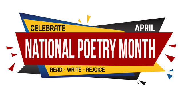 National Poetry Month Banner Design