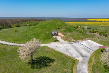 Thracian Tomb of Sveshtari in Bulgaria.