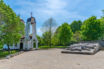 Tutrakan military cemetery in Bulgaria.