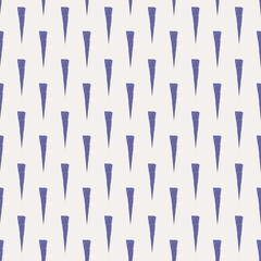 Vector violet very peri triangles seamless pattern