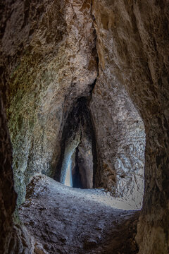 Rock monastery near Bulgarian village Golesh.