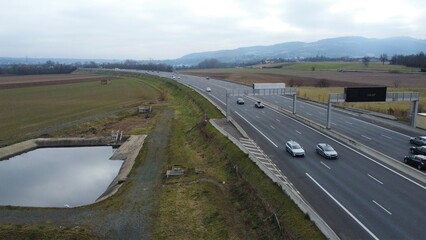 Fototapeta premium Highway, Road, France