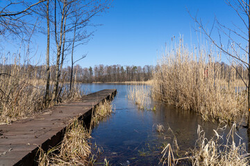 Poland Frozen Lake Pasym