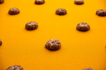 chocolate chip cookie pattern 