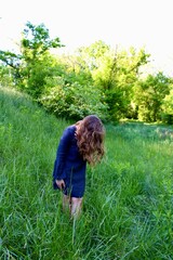 Girl in Field