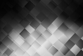 Fototapeta na wymiar Dark Gray vector background in polygonal style.