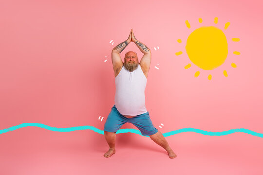 1,028 Funny Yoga Poses Stock Photos, High-Res Pictures, and Images