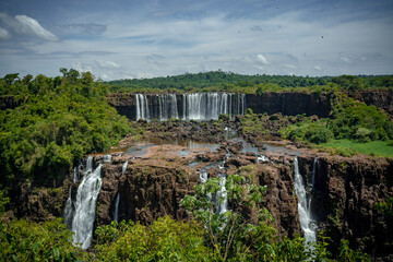 Amazing photo of Iguazu Falls in Brazil