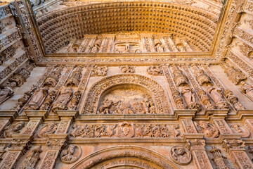 Obraz premium The Convento de las Duenas is a Dominican convent in Salamanca, Spain