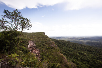 old castle in the mountains