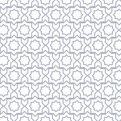 Square ornament islamic background design vector