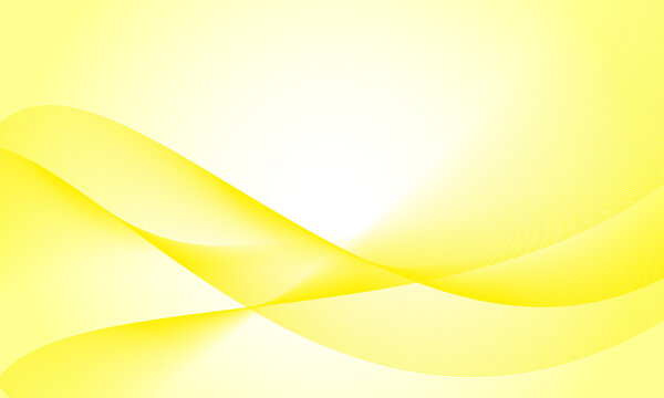 黄色の波線グラデーション背景素材 © 935