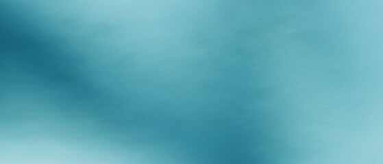 Blue turquoise color abstract background texture. Colorful blurred background with copy space for design. 