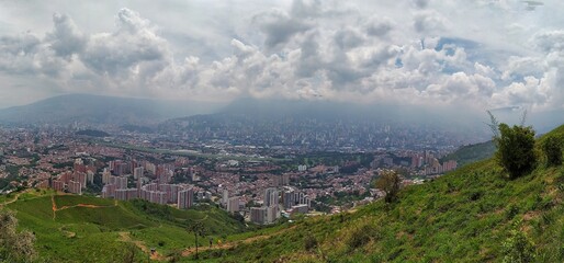 panorama of the mountains