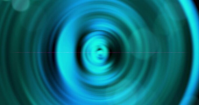 Blue sound pressure image loop video